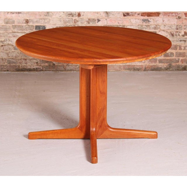 Mid-Century Danish Style Extending Dining Table in Teak, 1970s For Sale - Image 3 of 12