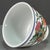 White Late 20th Century Chinese Famille Rose Porcelain Tea Cup With Floral & Fruit Motif For Sale - Image 8 of 9