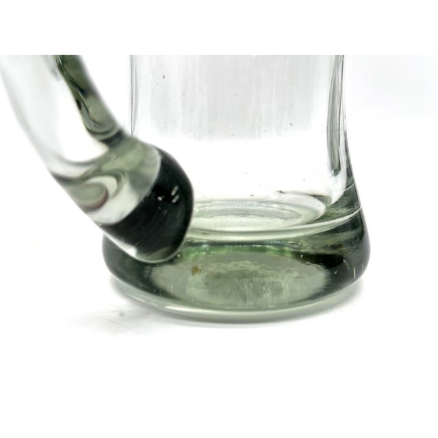 Mid-Century Modern Brutalist Studio-Glass Tankards in the style of Erik Höglund from Kosta Boda, 1960s, Set of 3 For Sale - Image 10 of 18