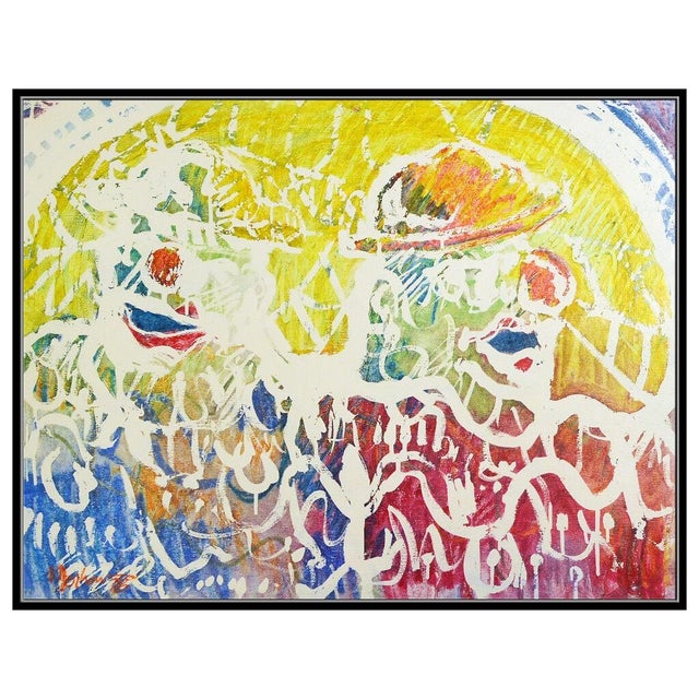 Message us to inquire about custom framing options! (Included for free with every purchase) The artwork here, "Duo in the...