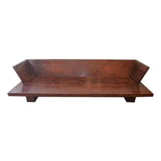 Andrianna Shamaris Modern Teak Wood Day Bed For Sale