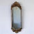 Glass Antique Italian Gilt Wall Mirror in Scalloped Detail For Sale - Image 7 of 7