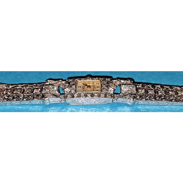Ladies Vintage Antique Art Deco Diamond Manual Fortis Swiss Watch For Sale In West Palm - Image 6 of 11