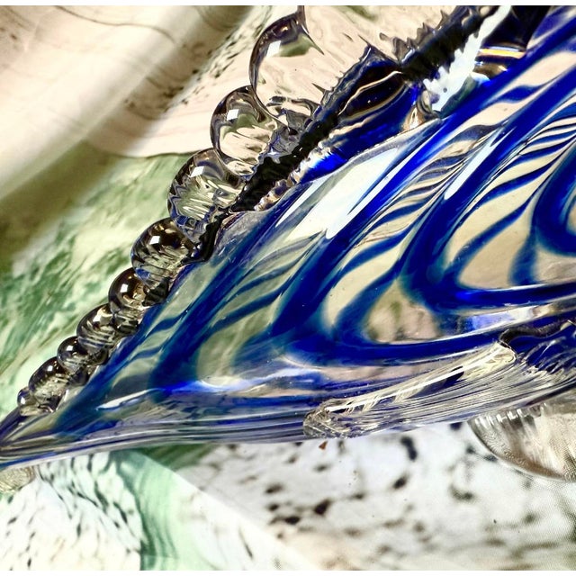 Handmade Murano Glass Fish Figurine, Italy, 1970s, in Flawless conditions. Designed 1970 to 1979 This piece is attributed...
