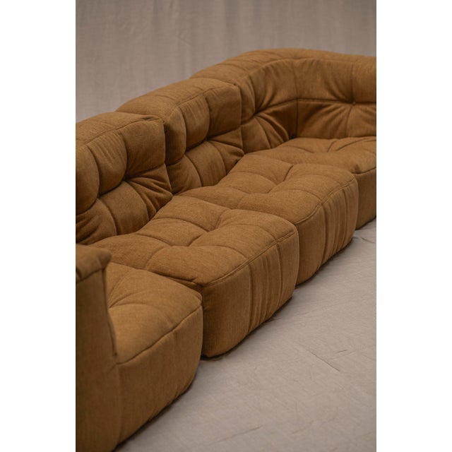 Kimba Modular Four-Seater Sofa by Michel Ducaroy for Ligne Roset, 1970s, Set of 4 For Sale - Image 14 of 18