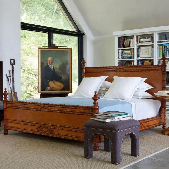 Faux bamboo has been a way to bring warmth and whimsy into the home since it gained popularity in mid-1800’s - the perfect...