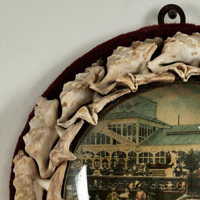 Victorian Antique British Colonial Sailors Valentine For Sale - Image 3 of 7