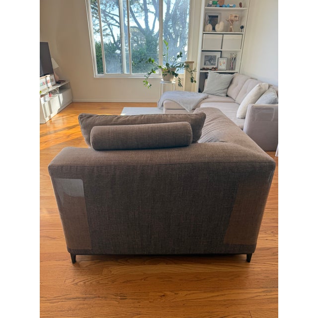 Contemporary B&b Italia Michel Club Chaise For Sale - Image 3 of 11