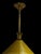 Gold Italian Yellow and Brass Pendant, 1950s For Sale - Image 8 of 11