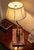 Vintage Patinated Bronze Sporting Dog Accent Lamp on Veined Rouge Marble Base For Sale - Image 9 of 12