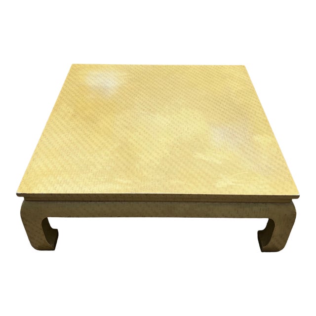 1970s Baker Coffee Table With Ming Legs For Sale
