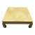 1970s Baker Coffee Table With Ming Legs For Sale