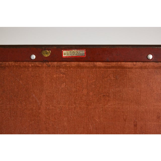 Textile Italian Industrial Hamper Accented With Nailheads, Milan, 20th Century For Sale - Image 7 of 12