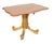 Regency Style Giltwood Sienna Marble Top Side or Breakfast Table Height 31 1/4 x width 44 1/2 x depth 29 1/4 inches.