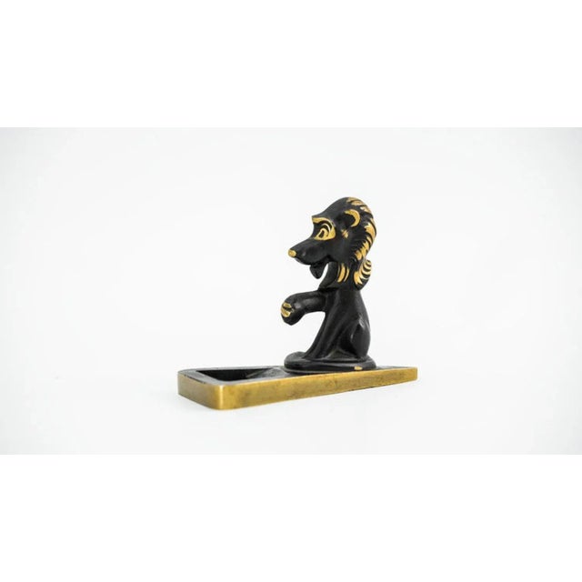 Lion Bottle Opener by Richard Rohac, Vienna, 1950s For Sale - Image 6 of 9
