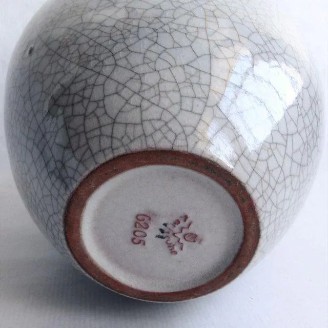 Ceramic Vase by Friedgard Glatzle for Karlsruher Majolika, 1956, in Flawless conditions. Designed 1950 to 1959 This piece...