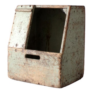 Vintage Bell System Wood Tool Box For Sale