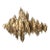 Signed Josef 1973 Monumental Brutalist Torch-Cut Metal Wall Sculpture – 38" Mid-Century Modern Abstract Art For Sale