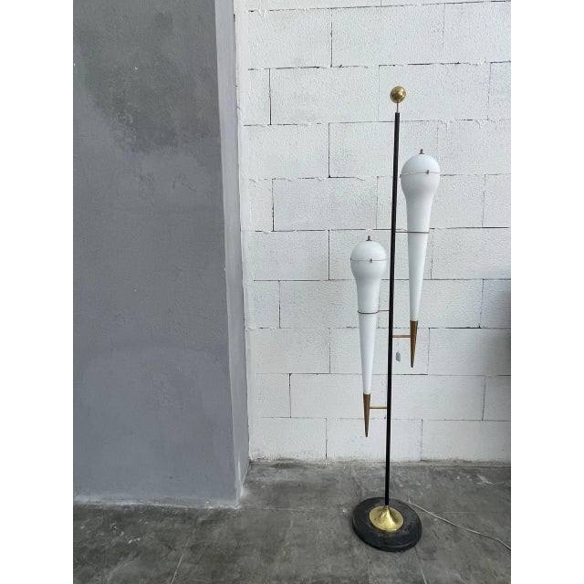 Floor Lamp attributed to Angel Lelii, 1960s For Sale - Image 11 of 11