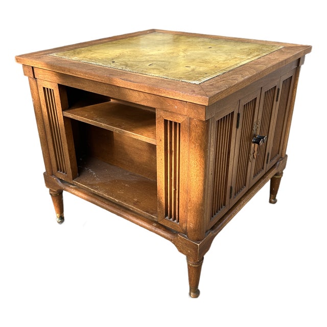1960s Square Mid-Century Side Table For Sale