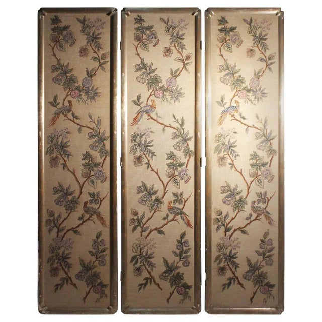 Vintage Italian Chinoiserie Room Divider Screen For Sale - Image 13 of 13