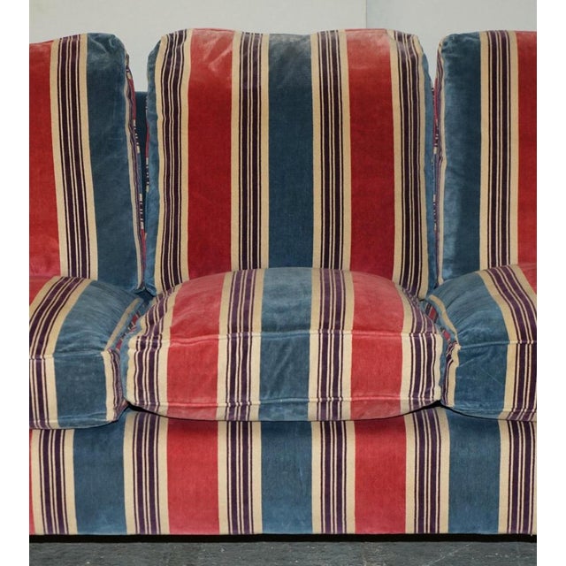 Set of Signature Scroll Arm Sofas from Howard & Sons For Sale - Image 9 of 18