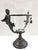 Vintage Baroque Style Case Glass Bowl With Dual Figurative Metal Handles and Stand For Sale In Miami - Image 6 of 14