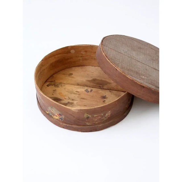 Brown Antique Primitive Pantry Box For Sale - Image 8 of 8