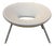 1990s White Scoop Chair by Starke For Sale