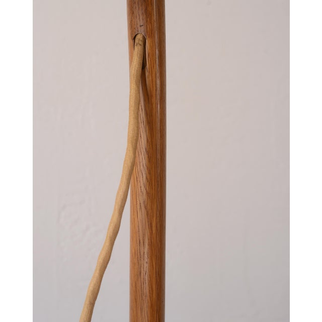 Vintage Danish Modern Sculptural Teak Floor Lamp For Sale - Image 15 of 18