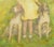 Girl and Dogs Large Original Oil Painting on Canvas by Michelle Farro For Sale