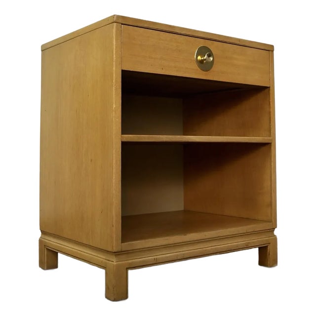 1950’s Mid-Century Modern Landstrom Blonde Nightstand For Sale