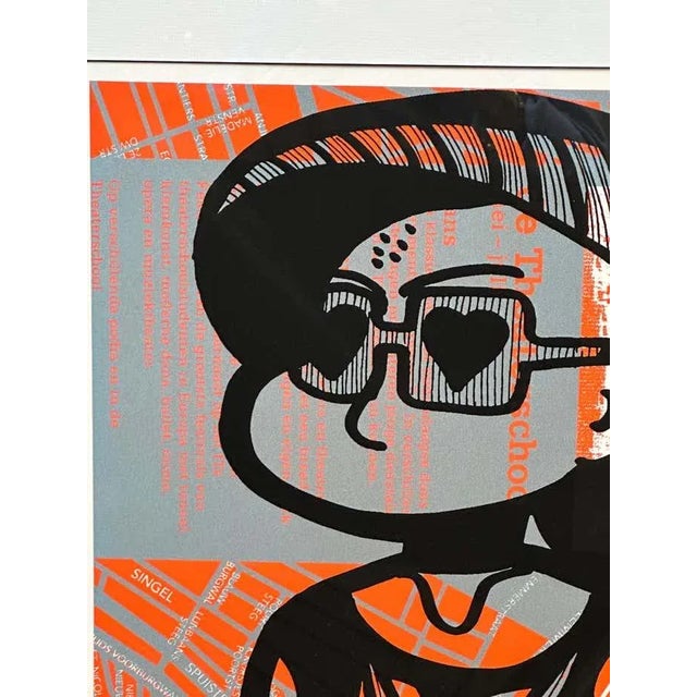 " I Am a Mexican" Pop Art Portrait of a Man in Amsterdam by Shao Qi For Sale - Image 10 of 10