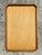 Khaki Vintage Postmodern XL Rectangular Wood Tray For Sale - Image 8 of 12
