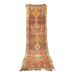 Vintage Boujad Berber Carpet For Sale