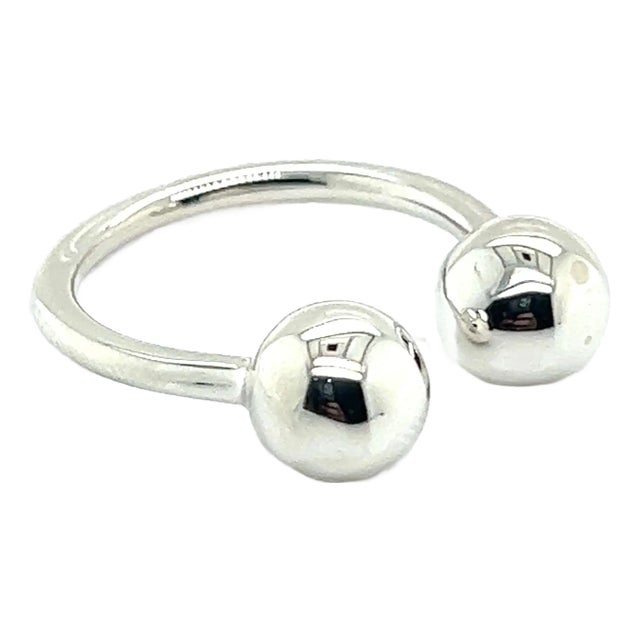 1990s Tiffany & Co Estate Keychain Sterling Silver For Sale