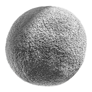 Grey Boucle Chic Round Pillow by Arlene Angard