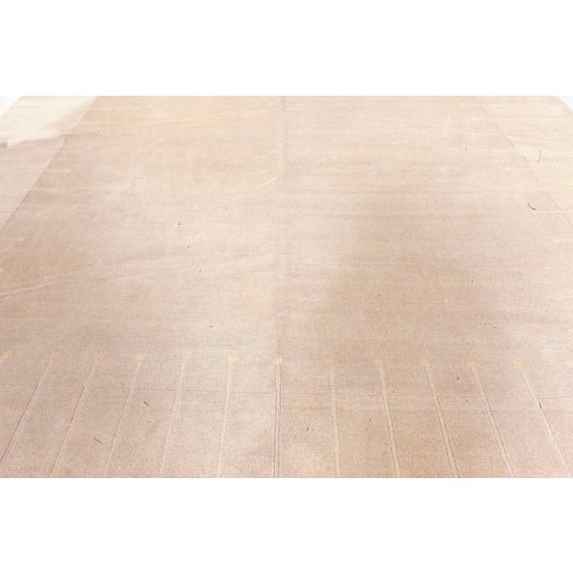 Art Deco Modern Solitude Art Deco Wool Rug by Doris Leslie Blau For Sale - Image 3 of 10