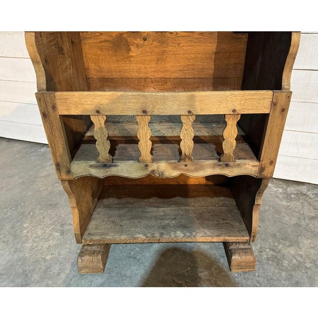 Rustic French Country Farmhouse Kitchen Cabinet, 1820 For Sale - Image 15 of 18