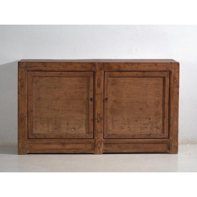 Chinese Carved Pine Gansu Sideboard by Amaru For Sale - Image 5 of 11