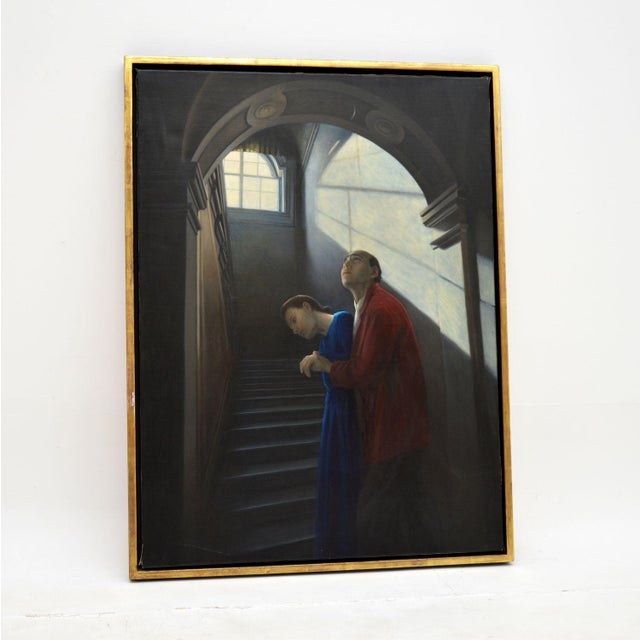 Genevieve Dael, Couple IV, 1993, Oil Painting on Canvas For Sale - Image 11 of 11
