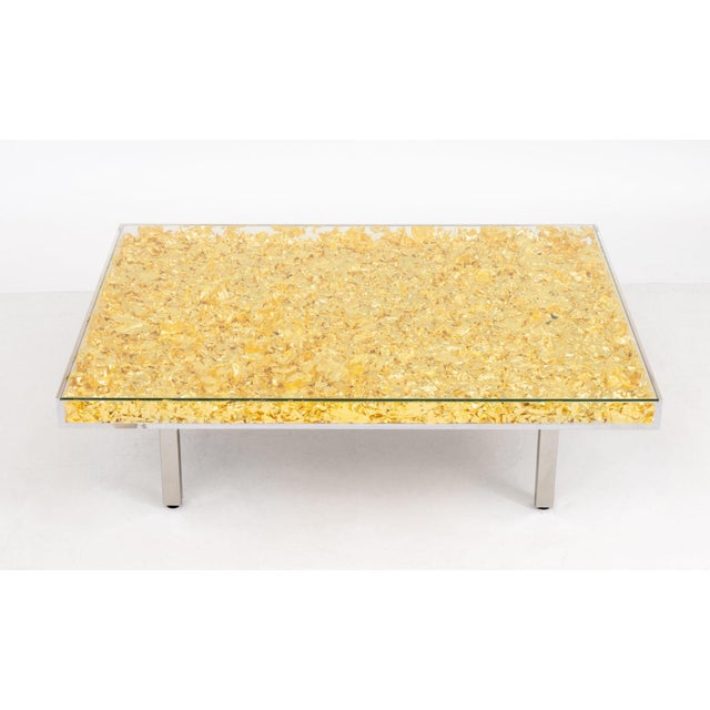 Mid-Century Modern Yves Klein "Table D'Or" For Sale - Image 3 of 17
