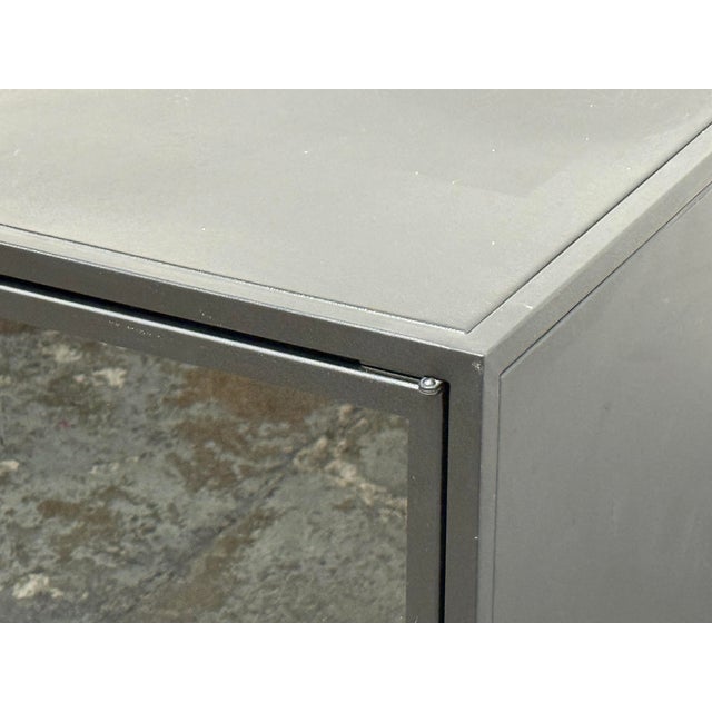 Black Paul Schulman for Crate & Barrel Casement Black Credenza For Sale - Image 8 of 12