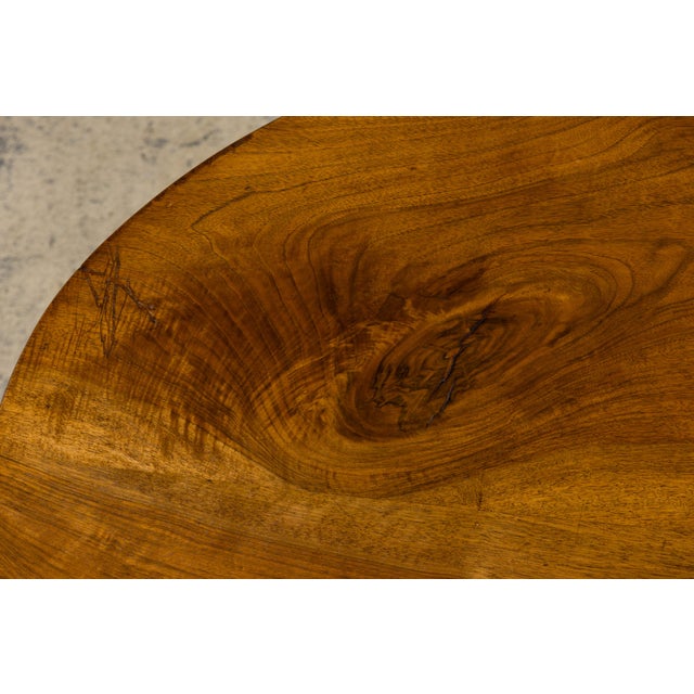 Antique French Louis Philippe Style Walnut Tilt-Top Gueridon Center Table For Sale - Image 4 of 17