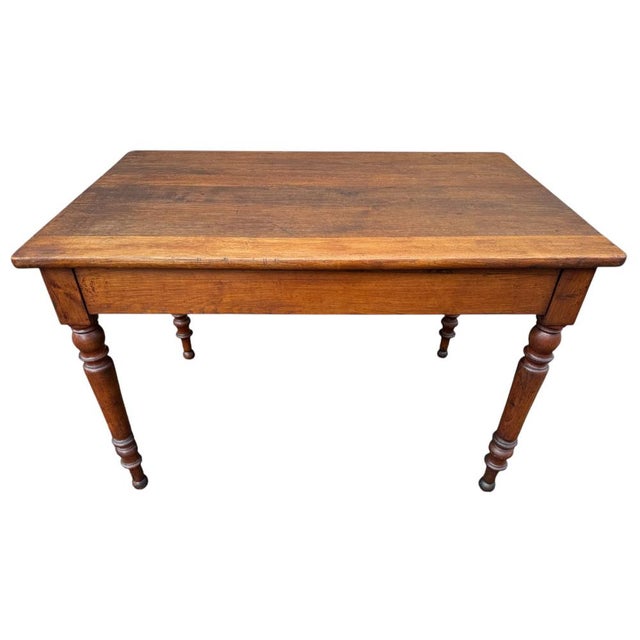Louis Philippe Bistro Table in Oak For Sale - Image 16 of 16