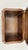 This unusual piece features a textured faux bark / coconut shell-style exterior finish in a rich dark brown tone, accented...