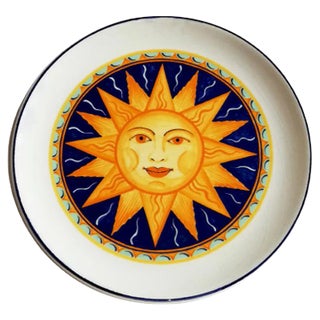 Vintage Ceramic Plate from S.C. Castelli, 1950s For Sale