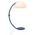 Blue Serpente Floor Lamp by Elio Martinelli for Martinelli Luce, 1960s For Sale - Image 12 of 12