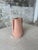 Contemporary Textured Terracotta Pink Double Handle Bud Vase For Sale - Image 3 of 6