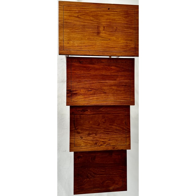 Wood Regency Period Quartetto Nesting Tables, Anglo-Indian, Circa 1815 For Sale - Image 7 of 12